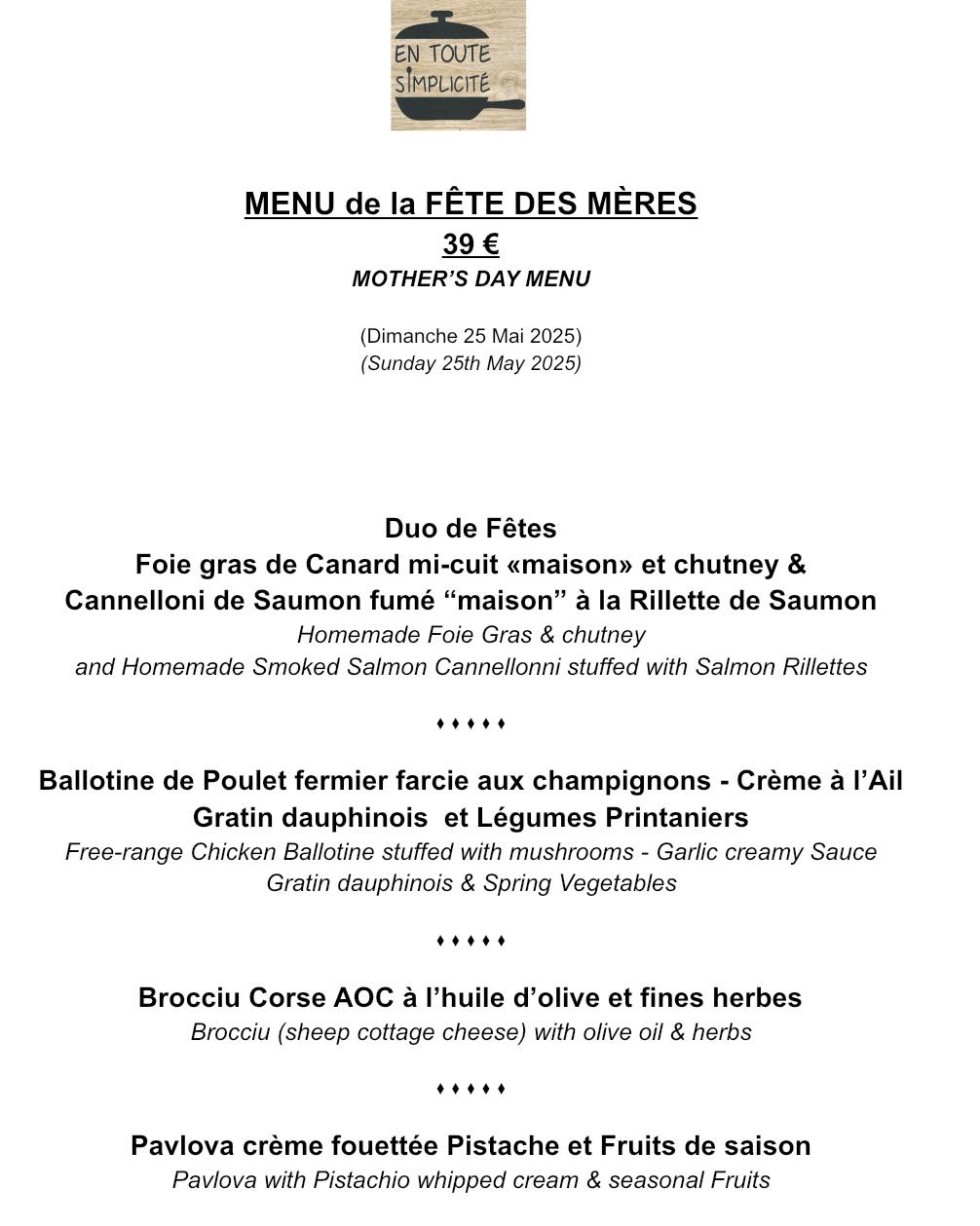 EN TOUTE SIMPLICITE