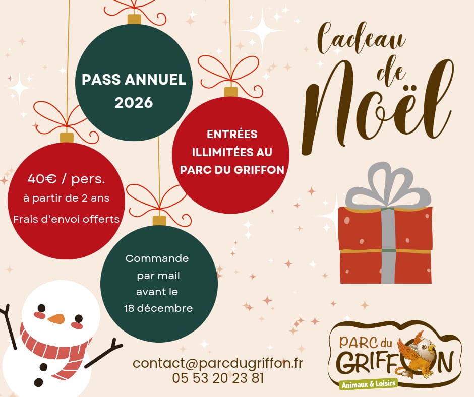 Parc Griffon Pass Noël