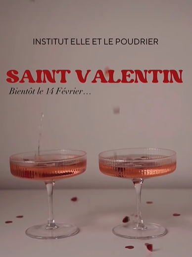 Elle et le poudrier valentin 2024