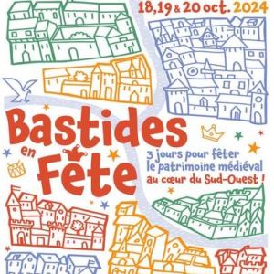 Bastides en Fête vendredi 18, samedi 19 et dimanche 20 octobre 2024 à Lévignac de Guyenne