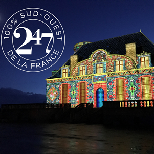 Spectacle - projection en 4D sons et lumières sur le Château de Duras les mardis, jeudis et dimanches du 3 juillet (sauf 17/07) au 30 août 22h30