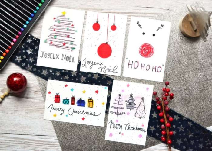 image de Atelier créatif famille : création d’une carte de vœux au château de Duras