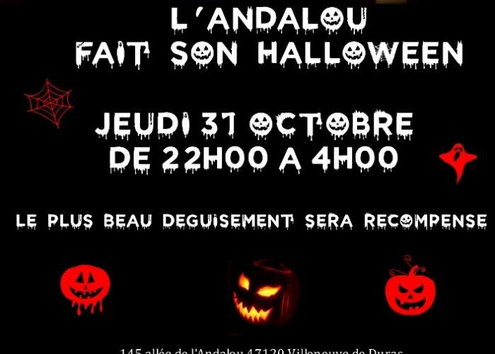 image de L'Andalou fête Halloween