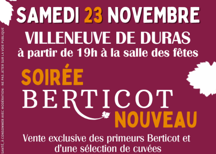 image de Soirée Berticot Nouveau