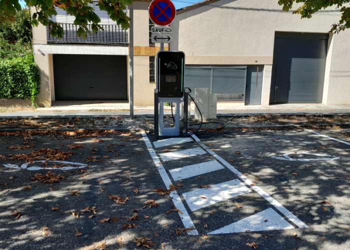 image de Borne de recharge pour voiture électrique