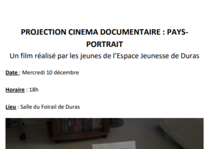 image de Projection cinéma Documentaire