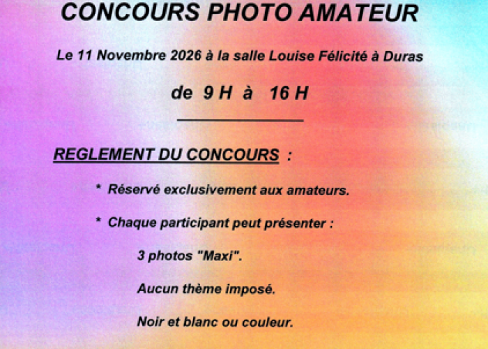 image de Concours photos amateurs