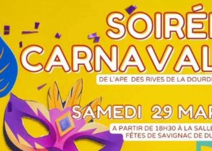 image de Soirée carnaval APE des Rives de la Dourdèze