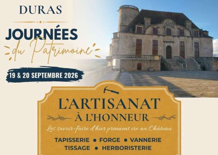 image de Journées du Patrimoine au Château de Duras