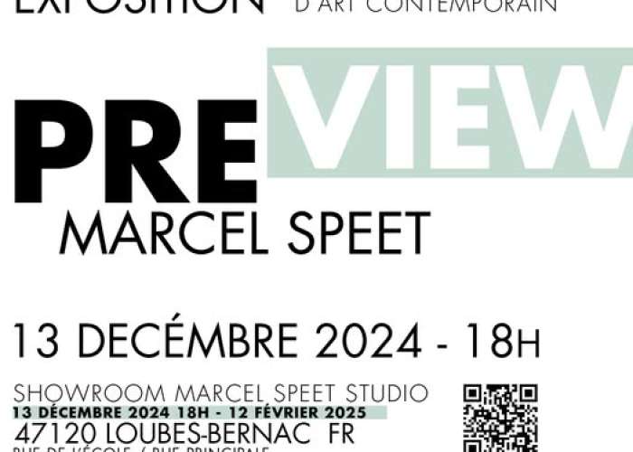 image de Exposition PREVIEW à Marcel Speet Studio