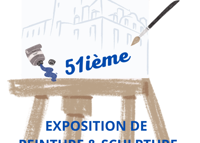 image de 51ième exposition de peintures et sculptures au château de Duras