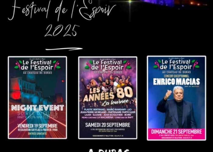 image de Festival de l'espoir - Concerts et spectacles tout public au profit des récoltes de l'Espoir
