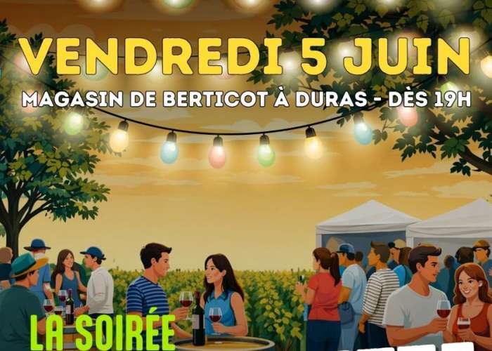 image de Soirée Guinguette dans les Jardins de Berticot