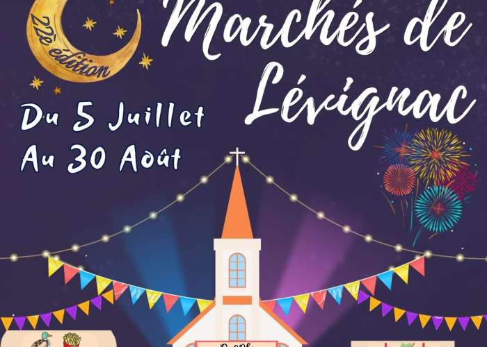 image de Marché nocturne de Lévignac de Guyenne