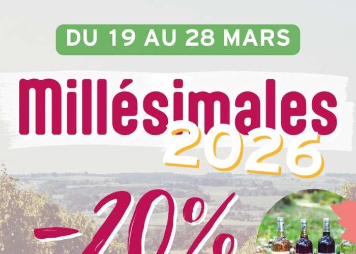 image de PROMOTIONS et Apéritif des Millésimales à Berticot