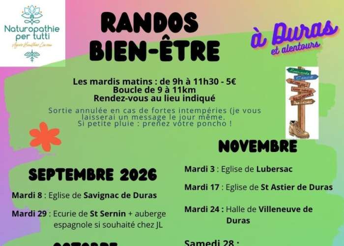 image de Rando marche sportive autour de Duras
