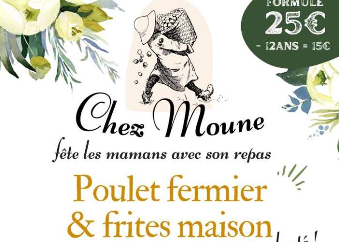 image de Chez Moune fête les mamans avec son repas