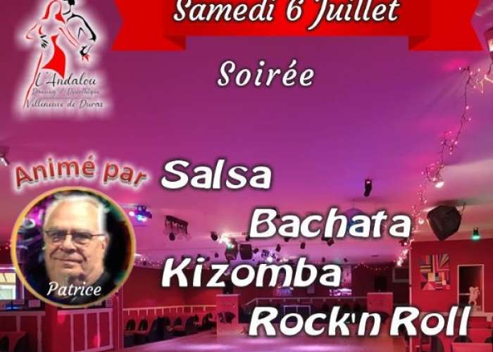 image de Soirée SBKR : Salsa Bachata Kizomba Rock'n Roll au dancing de l'Andalou