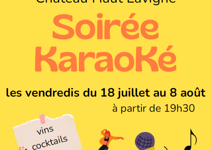 image de Soirée karaoké au Château Haut Lavigne