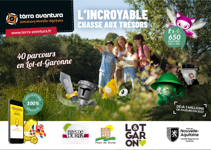 image de Parcours géocaching Terra Aventura à Duras, Loubès Bernac et Allemans du Dropt