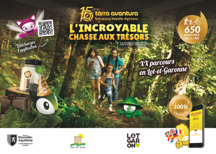 image de Parcours géocaching Terra Aventura à Duras, Loubès Bernac et Allemans du Dropt