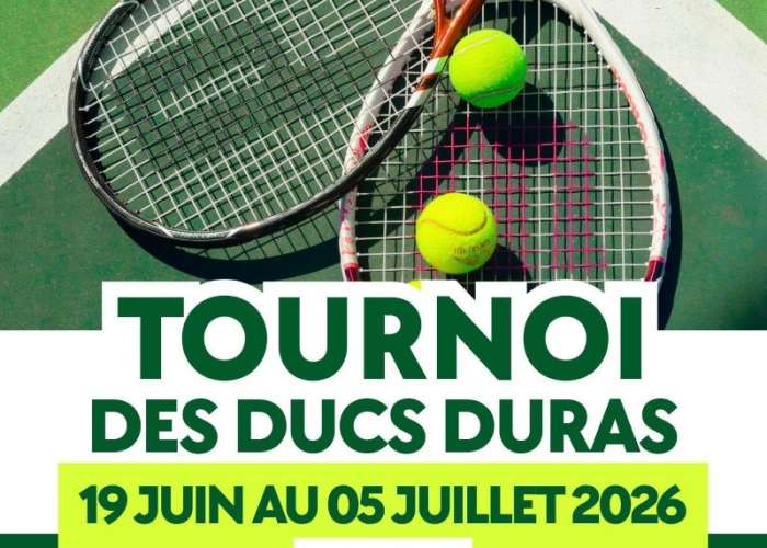 image de Tournoi de Tennis au club de Duras