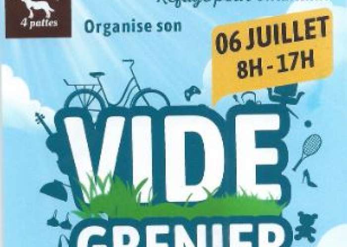 image de Vide greniers de l'Auberge des 4 Pattes