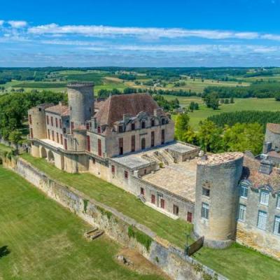 Chateau Duras Vue Drone 2020reduite