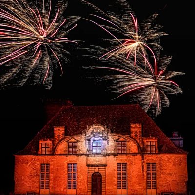 Feu Dartifice Chteau 14 Juillet Château Duras